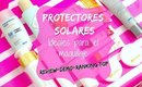 Protectores solares ideales para el maquillaje. Reseña, DEMO, fotos y ranking. Solares urbanos.