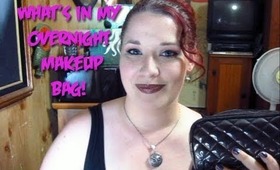 What's in my Overnight Makeup Bag
