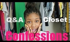 Closet Confessions| Q&A Youtube Tips & Heat Damage?