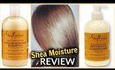 Shea Moisture Raw Shea Butter Shampoo and Conditioner REVIEW!