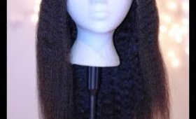 Anila Hair 16" $210 Coarse Kinky Straight UPart Wigs