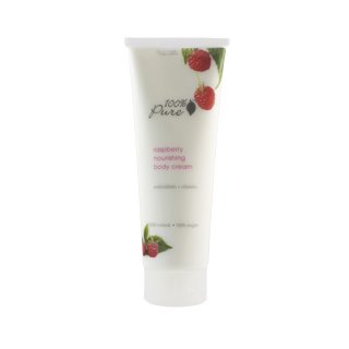 100% Pure Raspberry Nourishing Body Cream