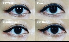 เริ่มต้นเขียนอายไลเนอร์แบบไหนดี ?? - basic about eyeliner  ♥ | Licktga