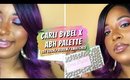 Carli Bybel x ABH Palette Eye Look on Dark Skin + Review x Swatches New ABH Makeup|| Vicariously Me