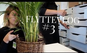 FLYTTEVLOG #3 - Får ting på plass & makeup declutter!