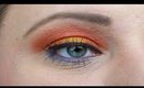 SUNRISE INSPIRED EYE MAKEUP TUTORIAL