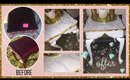 Rags to Riches Ep. 2|  Marble & Gold Topped End Table UPCYCLE