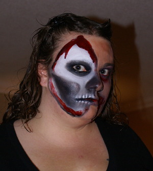 Infected zombie, my Halloween look last year :)