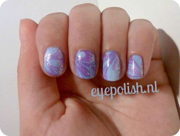 Marbled Nail Art with Cutex - wide 7