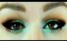 Mint and Copper Eyes Using Colourpop Cosmetics Full Face TUTORIAL