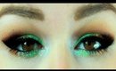 Mint and Copper Eyes Using Colourpop Cosmetics Full Face TUTORIAL