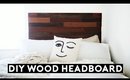 DIY Wood Headboard Tumblr Inspired! (Under $50) Affordable Room Decor for 2017