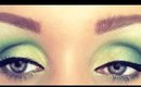 Oh so Green MakeUp look by Amanda Beauty