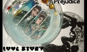 Pride & Prejudice Love story Mesi nail art tutorial