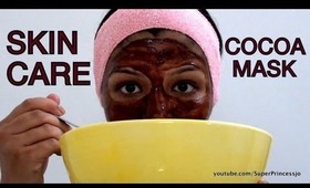 Cocoa Face Mask Recipe for Oily Skin Treatment Reduce Signs of Aging and Pores Superprincessjo