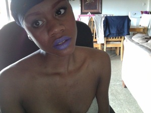 KA'OIR Cosmetics
Wasnt done getting dressed but i loved the lips =D
