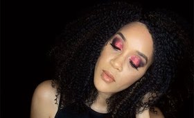 Sexy Bold Red Glitter Eyes |Makeup Tutorial|Makeigurl