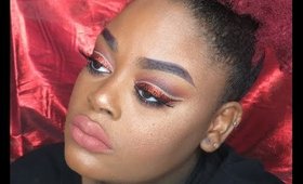 GLAM GLITTER HOLIDAY TUTORIAL COLLAB WITH SAMMYLEEBEAUTY