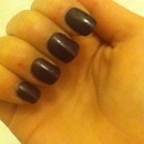 purple nails♥