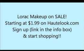 $1.99 Lorac Makeup Sale!