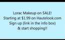 $1.99 Lorac Makeup Sale!
