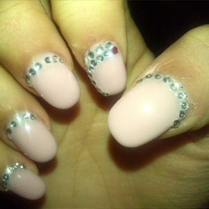 My new beautyful nails. Love theeem :D <3 #classy