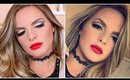 MATTE CUT CREASE Fall Makeup Tutorial! | Casey Holmes