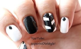 ONE MINUTE -  Nail Art !! ✦ Easy Nail Designs to Do - by superwowstyle