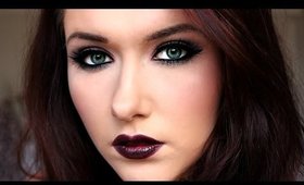 Dark, Dramatic Purple Look; Make up Revolution ♥