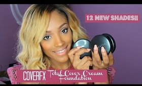 12 NEW Shades! Cover FX Total Cover Cream Foundation