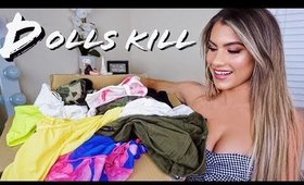 Summer Clothing Try On Haul / Dolls Kill Review