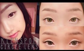 Korean Circle Lens & Sunglasses Review | KLENSPOP.COM