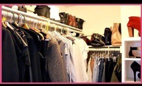 CLOSET TRANSFORMATION: Organization Tips + Closet Tour!