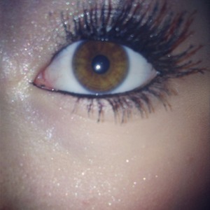 Loving my makeup for brown eyes😁😋💕