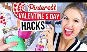 Pinterest Hacks TESTED #8 || VALENTINE'S DAY EDITION