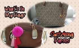 What's In My Bag?? | Switching Purses 2017 | PrettyThingsRock