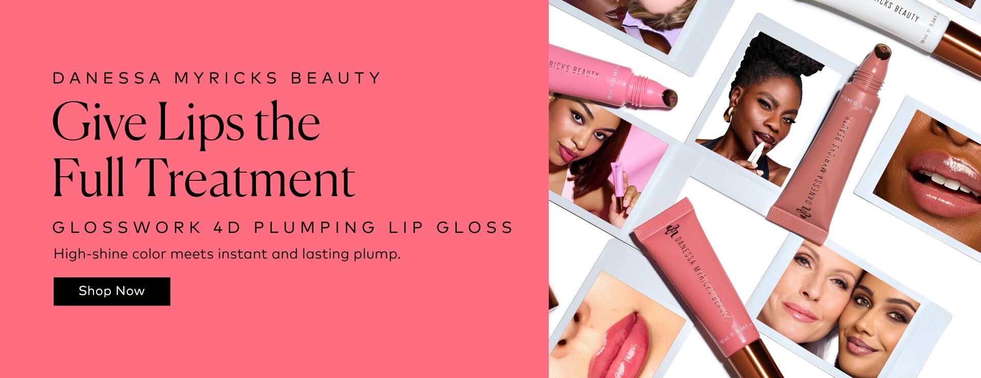 Get rich color, high shine, and a plumping effect in a nourishing formula that leaves lips looking smoother and feeling hydrated. Shop the Danessa Myricks Beauty Glosswork. 4D Lip Gloss on Beautylish.com