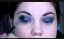 Navy Smokey Eye Makeup Tutorial