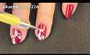 Japanese Cherry Blossom Inspired Nails