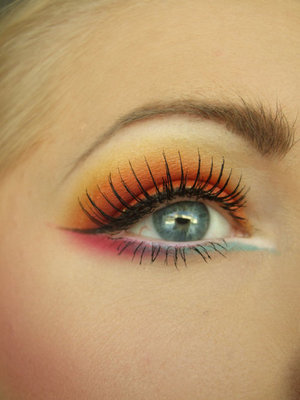 Not mine. I love how the eyelashes are done, it makes the orange more bovious