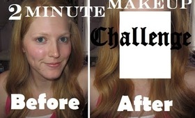 2 Minute Makeup Challenge