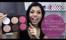 BH cosmetics Contour and blush palette REVIEW/TUTORIAL!