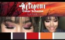 Autumn color Scheme Eye Look