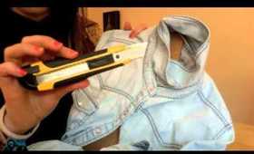 Bring it to back Liiifee: DIY Customising Denim Shirts ~