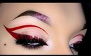 Red Cut Crease / Cat Eye Makeup Tutorial