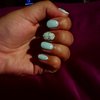 baby blue pastel nails