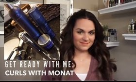 Curly Hair With Monat | Get Ready With Me
