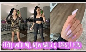 Target Run, Princess Nails & Style With Me