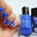 Sally Hansen Pacific Blue and Butter London Scouse
