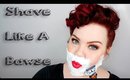 HOW TO SHAVE YOUR FACE | Skincare Sunday with Vintageortacky